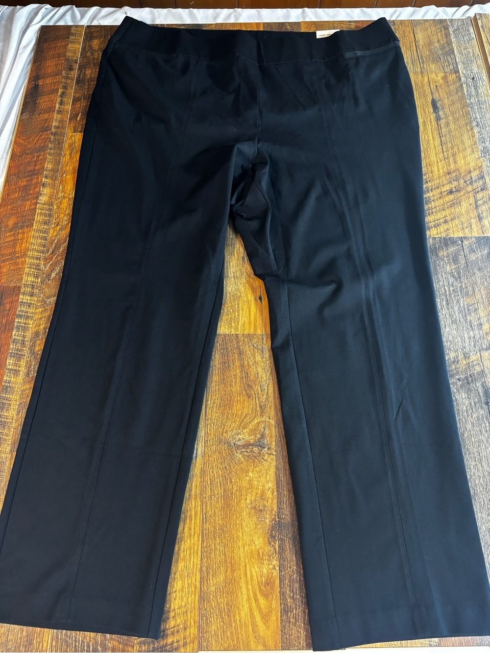 Lane Bryant Black Women’s Pull-on Dress Pants - Straight Leg Size 28
